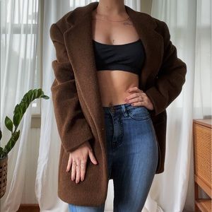 VINTAGE Brown Harve Bernard Jacket